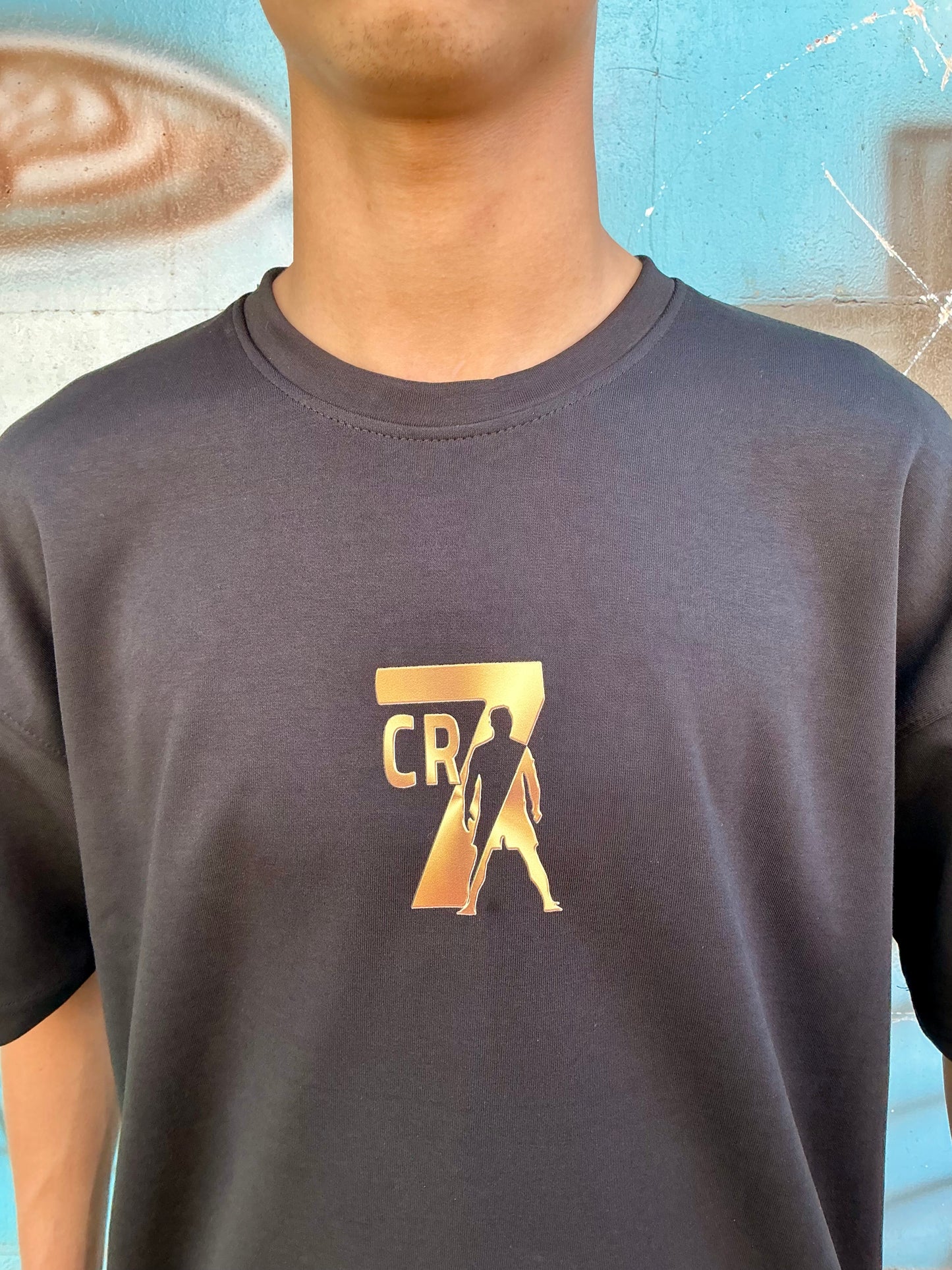 TRIXoRa Ronaldo Greatness Oversized T-Shirt