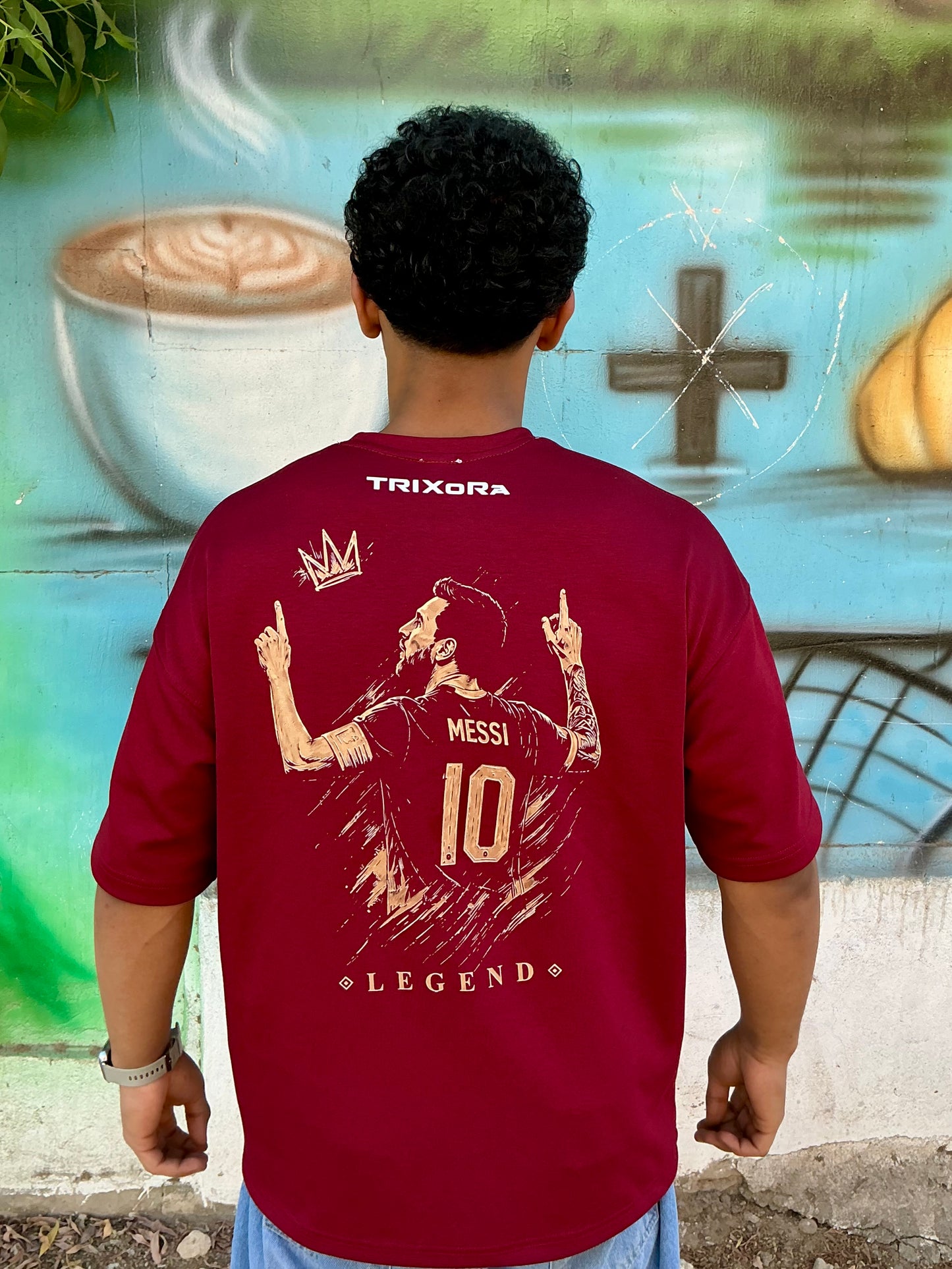 TRIXoRa Messi Legend Oversized T-Shirt