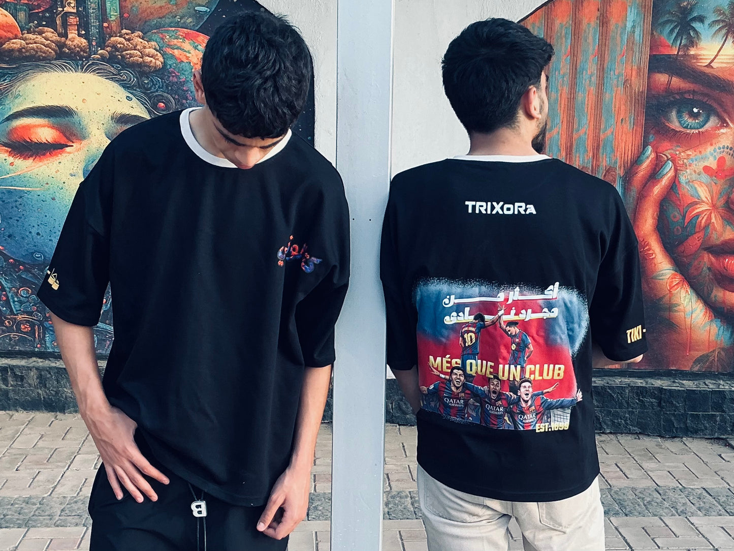 TRIXoRa Més Que Un Club T-Shirt